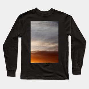 January Dawn Sky in Ireland Long Sleeve T-Shirt